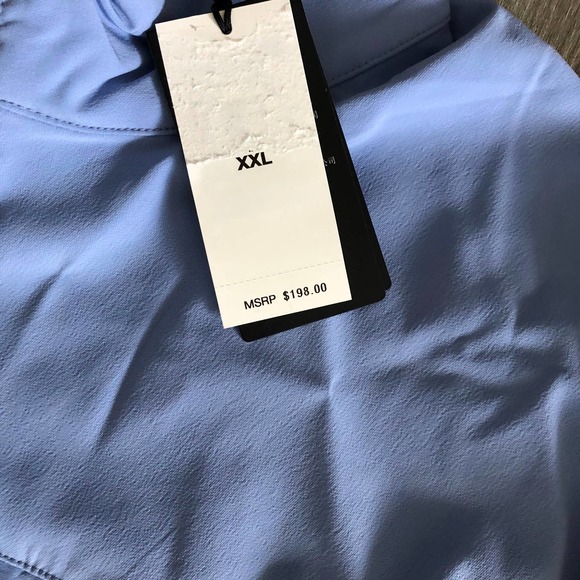 RLX Ralph Lauren Light Blue and Navy Windbreaker - Picture 3 of 6